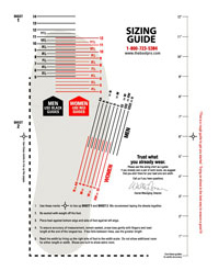 Irish Setter Boot Size Chart